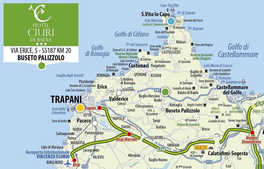 Hotel Ciuri Di Badia Buseto Palizzolo Buitenkant foto